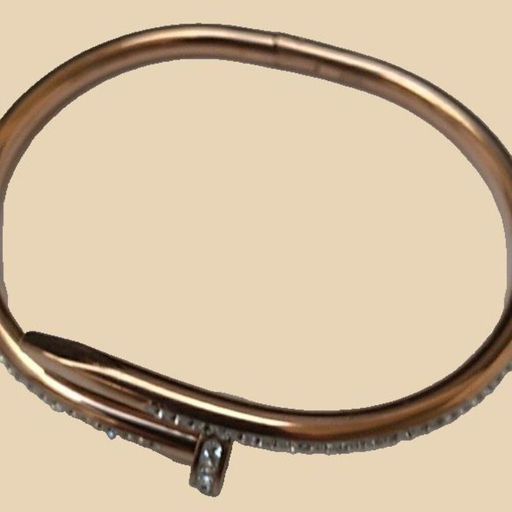new | Bangles | m, size 6" 1/4" ROSE color